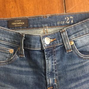 Jcrew Toothpick Jeans